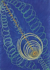 Gruppe I, Urchaos, Nr. 16, aus der WURose-Serie, 1906-1907 von Hilma af Klint