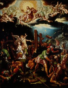 Das Martyrium der Heiligen Katharina von Alexandria, Mitte des 18. Jahrhunderts