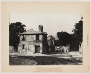 Eine Straße in Montmartre, Paris, ca. 1890