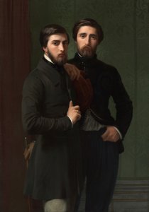 René-Charles Dassy und sein Bruder Jean-Baptiste-Claude-Amédé Dassy, 1850 von Hippolyte Flandrin
