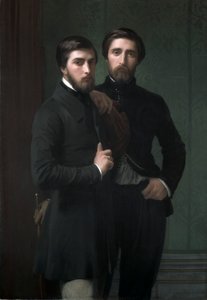 René-Charles Dassy und sein Bruder Jean-Baptiste-Claude-Amédé Dassy von Hippolyte Jean Flandrin