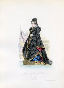 Dame des Hofes von Karl IX. von Hippolyte Louis and Polydore Pauquet