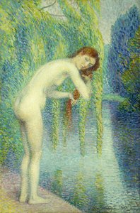 Badende wäscht ihr Haar, 1903