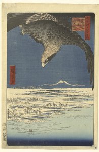 Die Jumantsubo-Ebene bei Susaki in Fukagawa von Hiroshige (I) , Utagawa