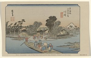 Kawasaki von Hiroshige (I) , Utagawa