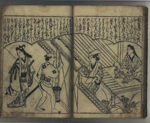 Vergnügen mit den Schönheiten Japans (Wakoku bijin asobi) von Hishikawa Moronobu