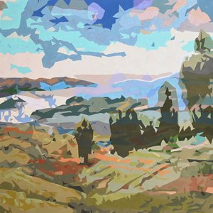 Landschaft Obscura - 11, 2024 von Holly Boruck
