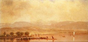 Nebelmorgen am Hudson River