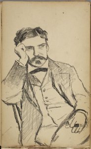 Porträt eines Mannes von Homer Dodge Martin