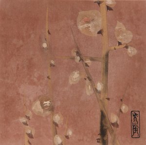 Pflaumenblüten, Edo-Periode, spätes 16. - frühes 17. Jahrhundert