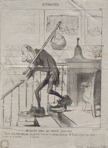Aktualitäten (Nr. 128): Herr Dupin in seinen kleinen Schuhen von Honoré Daumier