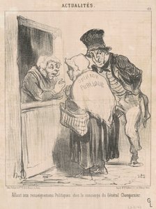 Allant aux renseignements politiques