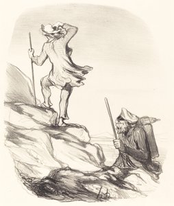 Siehst du einen zivilisierten Ort... von Honoré Daumier