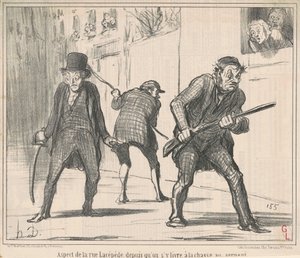 Aussehen der Rue Lacépède ...
