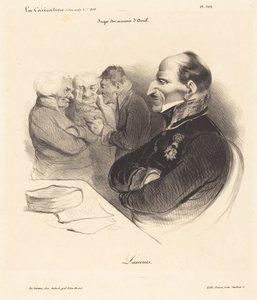 Baron de Lascours von Honoré Daumier
