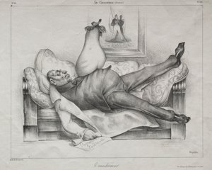 Karikatur, Platte 139: Der Albtraum, 1832
