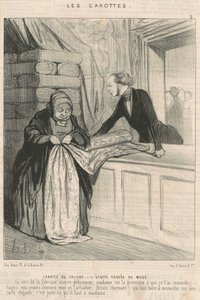 Karotte des Kattuns von Honoré Daumier