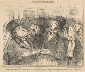 Dieser Herr Courbet macht vulgäre Figuren ...