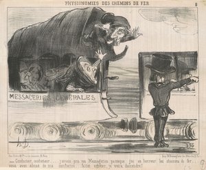 Fahrer ... ich hatte Ihre Nachrichten genommen ... von Honoré Daumier