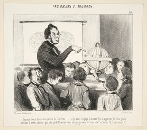 Morgen kümmern wir uns um Saturn von Honoré Daumier