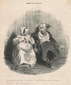 Sag mal, Liebling! Glaubst du, es wird ein Junge? -Du weißt doch, Clothilde, dass ich es dir versprochen habe... Und ich habe ein Gespür... Das mich nie täuscht!