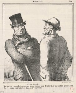 Zwischen Rekorden von Honoré Daumier