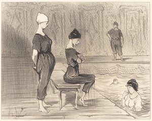 Alle Teil der schönsten Hälfte... von Honoré Daumier