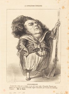 Henri de Larochejacquelein von Honoré Daumier