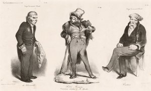 Huguet de Sémonville - Robert Macaire (Thiers) - Graf Roederer von Honoré Daumier
