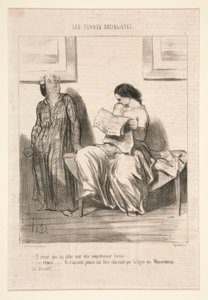 Es scheint, dass die Clubs vollständig geschlossen werden von Honoré Daumier