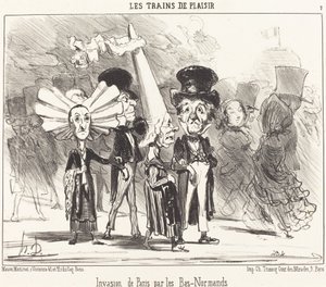 Invasion von Paris durch die Bas-Normannen