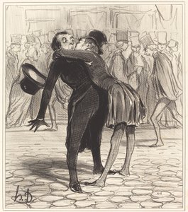 Der Schulfreund von Honoré Daumier