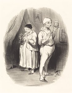 Das Auge des Meisters von Honoré Daumier