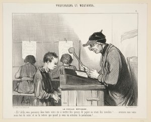 La Vieille M von Honoré Daumier
