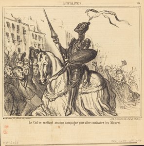 Le Cid se mettant aussi en campagne