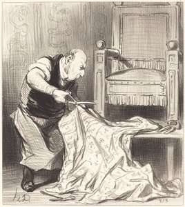 Der neue Hofdekorateur... von Honoré Daumier