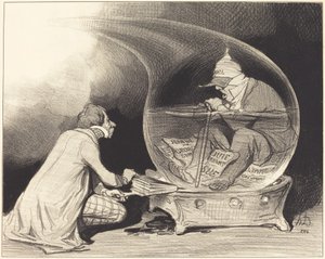 Die Verjüngung des Konstitutionellen von Honoré Daumier