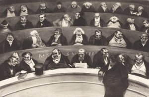 Le Ventre Legislatif (Der gesetzgebende Bauch) von Honore Daumier, 1834 von Honoré Daumier