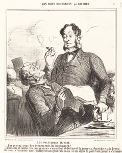 Die Politiker des Cafés