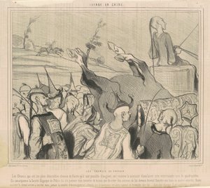 Die Pferderennen von Honoré Daumier