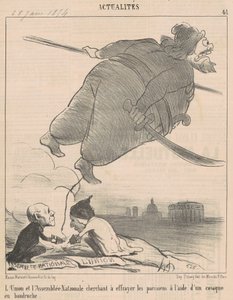 Die Debatten ... von Honoré Daumier