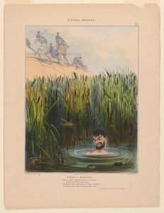 Marius bei Minturnes, Platte 21 aus der Histoire Ancienne