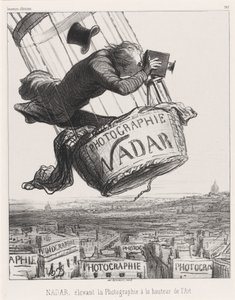 Nadar erhebt die Fotografie zur Kunst von Honoré Daumier