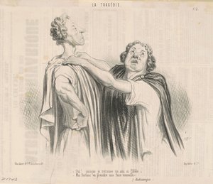 Ja! Da ich einen so treuen Freund finde ... von Honoré Daumier