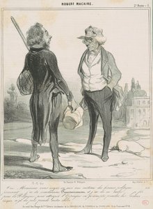 Ja, mein Herr, Sie sehen in mir ein Opfer von Honoré Daumier