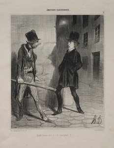 Pariser Emotionen, Platte 11: Wie spät ist es bitte, 24. November 1839