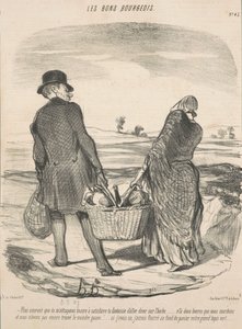 Öfter als du mich noch erwischen wirst, deiner Laune nachzugehen, auf dem Gras zu dinieren ... Wir laufen schon seit zwei Stunden und haben noch keinen einzigen Rasen gefunden ... Hätte ich das gewusst, hätte ich unseren großen Teppich in den Korb gesteckt