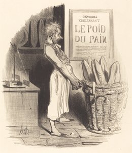 Nun... wir... stecken in der Klemme von Honoré Daumier