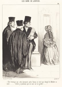 Quel dommage que cette charmante... femme...