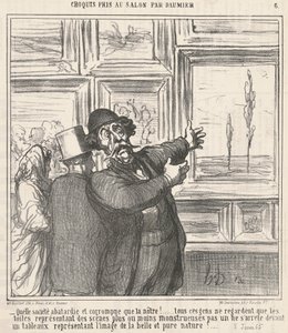 Welche verkommene und korrupte Gesellschaft ... von Honoré Daumier
